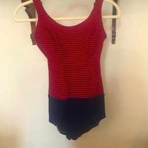 Vintage 70s One Piece Bathing Suit